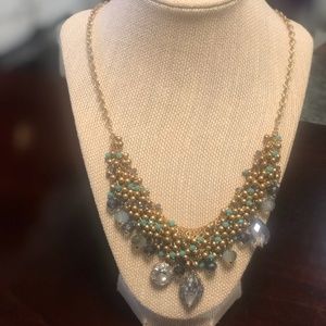 Turquoise Gold Necklace